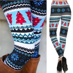 Ultra buttery soft holiday super stretchy trendy holiday leggings